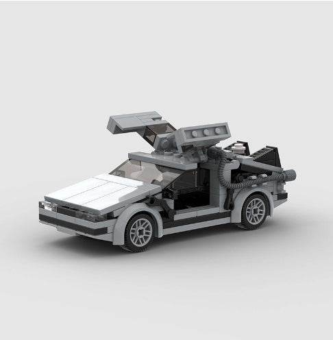 Small Particles Puzzle Toy Building Blocks MOC-41639 Back To The Future-Time Train - Here2Save