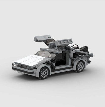 Small Particles Puzzle Toy Building Blocks MOC-41639 Back To The Future-Time Train - Here2Save