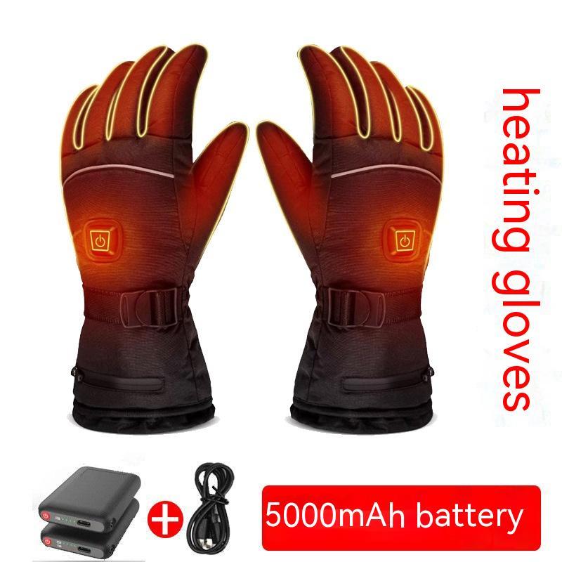 Heating Gloves Outdoor Skiing Cycling Thickening