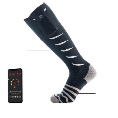 Smart APP Mobile Phone Remote Control Heating Socks - Here2Save