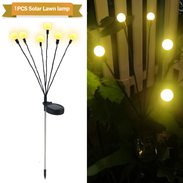 Simulation Firefly Solar Light Outdoor Garden Decoration Lawn Landscape Lamp Xmas Decor Solar LED Lights Outdoor Garden Lights - Here2Save