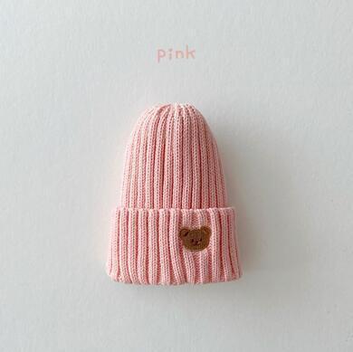 Infant Warm Hat Winter Style Simple And Fashionable All-match Candy Color