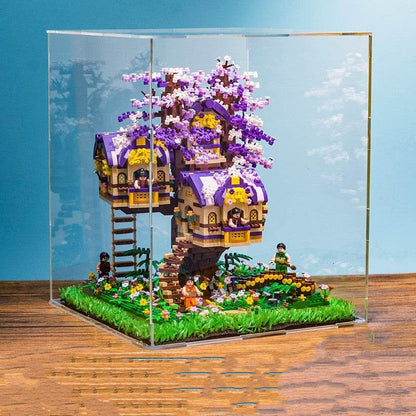 High Elf Tree House Puzzle Assembling Building Blocks - Here2Save