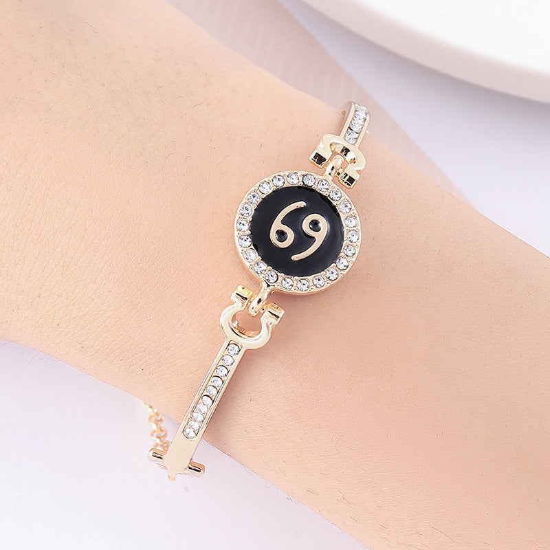 New Korean Style Fashionable Simple 12 Constellation Bracelet