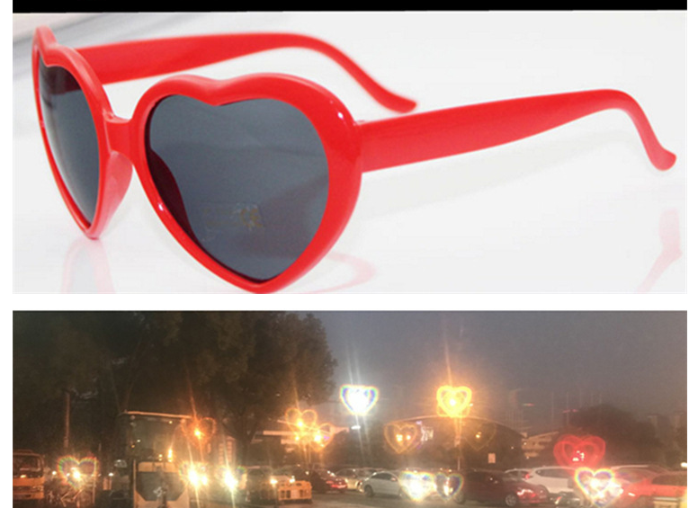 Night Lights Change Love Special Effects Glasses Sunglasses - Here2Save