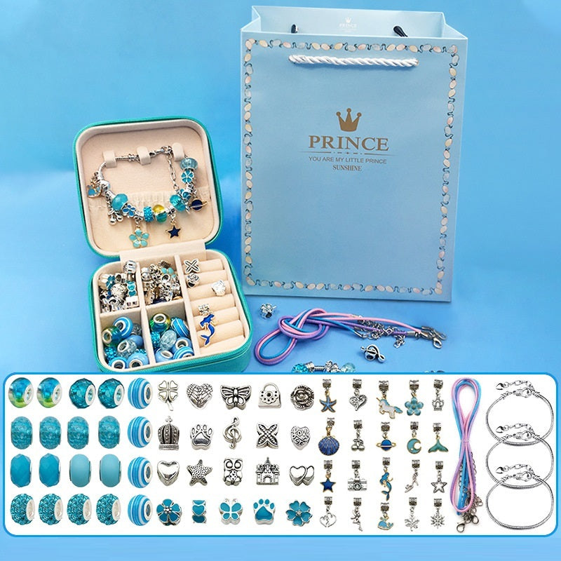 Children's Diy Handmade Beaded Bracelet Creative Jewelry Set Gift Box