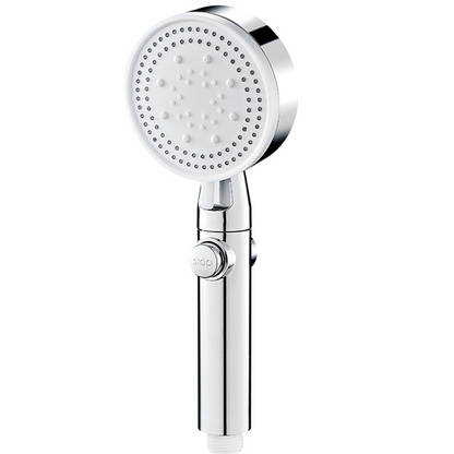 Shower Bath Shower Head Pressurized Large Water Output - Here2Save