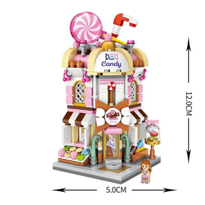 Street View Children's Small Particle Assembling Building Blocks Educational Toys - Here2Save