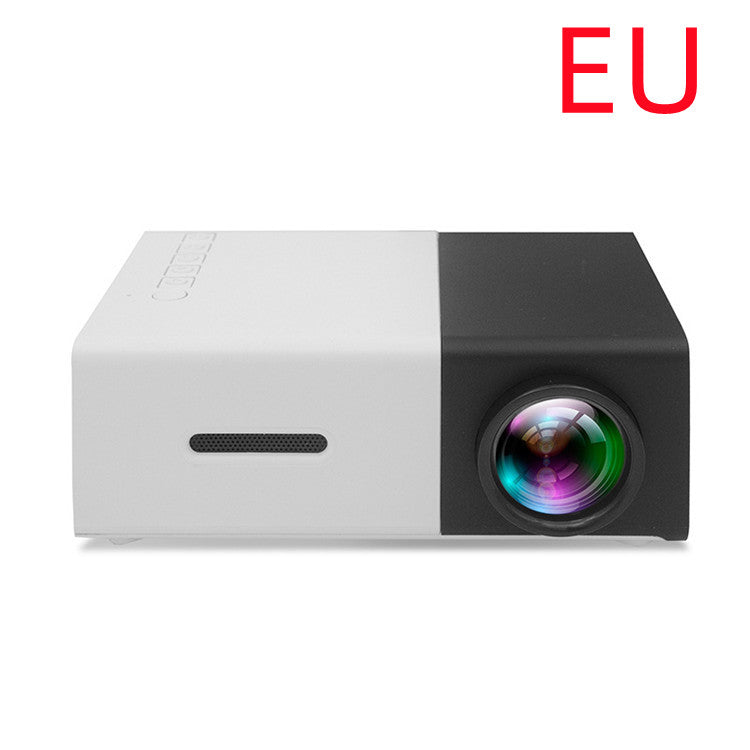 Proyector portátil 3D Hd Led cine en casa cine compatible con HDMI proyector de Audio Usb Yg300 Mini proyector