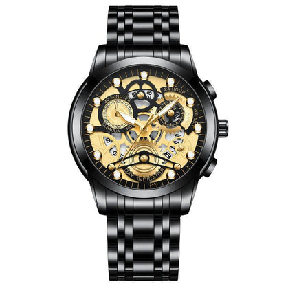 Men's Hollow Non-mechanical Business Watch - Here2Save