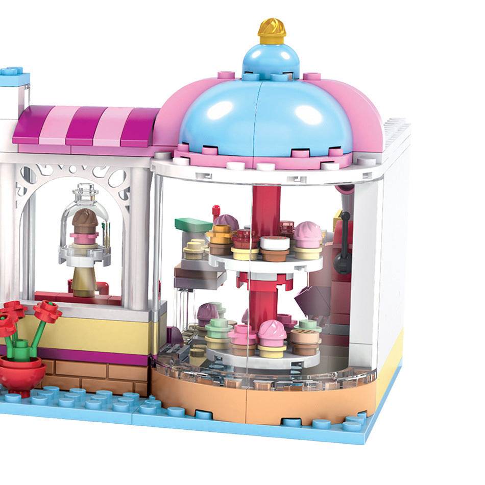 Play House Girl Princess Creative Assembling Small Particles Building Blocks Camper Educational Toys - Here2Save