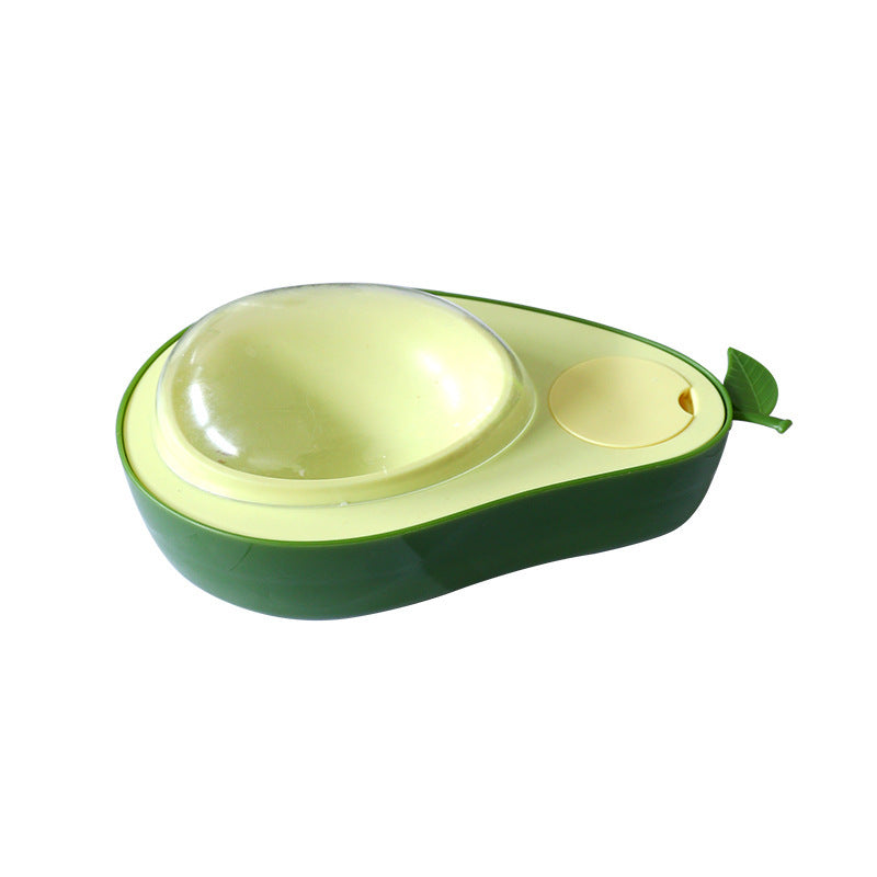 Avocado Pet Dog Cat Automatic Feeder Bowl For Dogs Drinking Water 690ml Bottle Kitten Bowls Slow Food Feeding Container Supplies - Here2Save