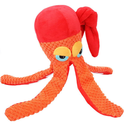 Juguete de peluche para mascotas, pulpo, perro, rompecabezas