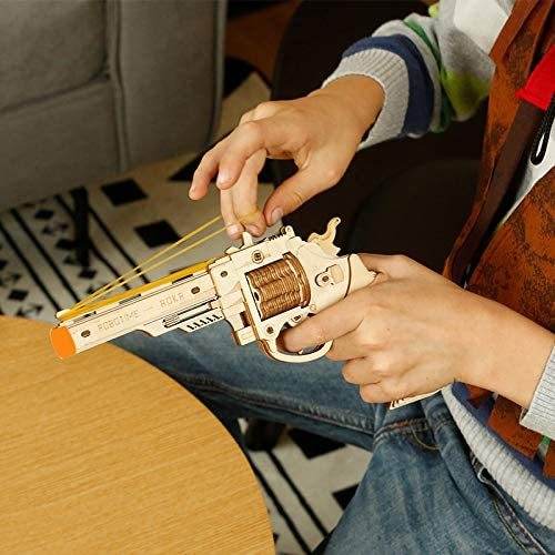 Robotime Gun Blocks Model Buliding Kit Toys Gift For Children Kids Boys Birthday Gift - Here2Save