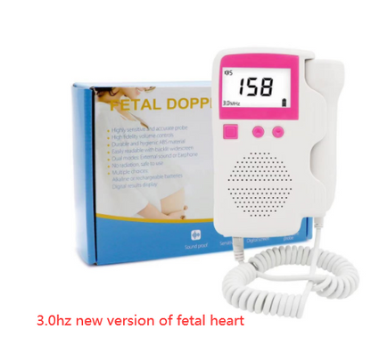 Fetal Heart Rate Monitor Home Pregnancy Baby Fetal Sound Heart Rate Detector - Here2Save