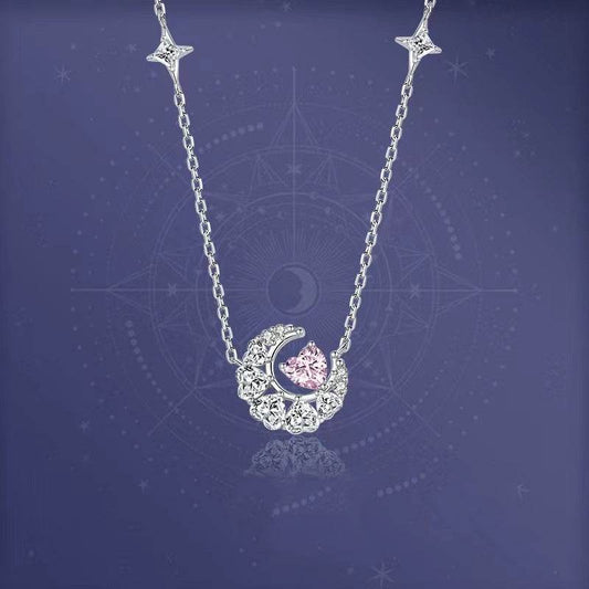 Stars And Moon Necklace Ins Fashion Love Jewelry - Here2Save