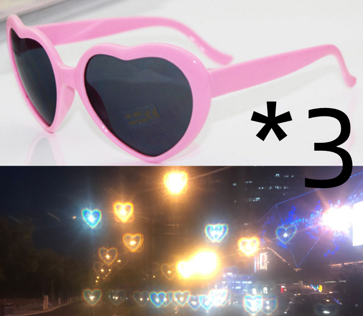 Night Lights Change Love Special Effects Glasses Sunglasses - Here2Save