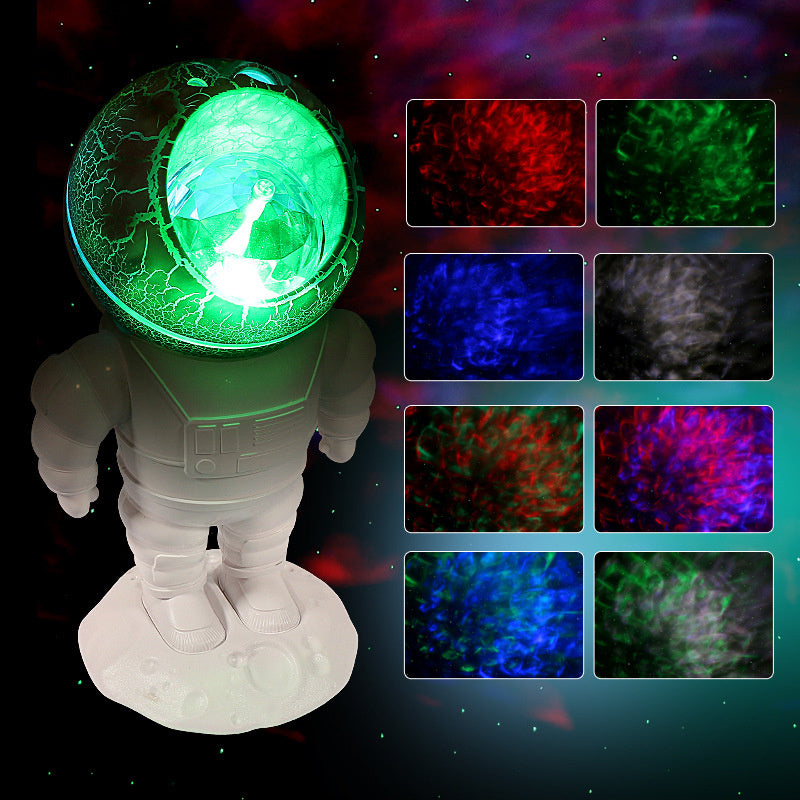 Astronaut Starry Sky Projection Lamp RGB Colorful Transformation Starry Sky Projection