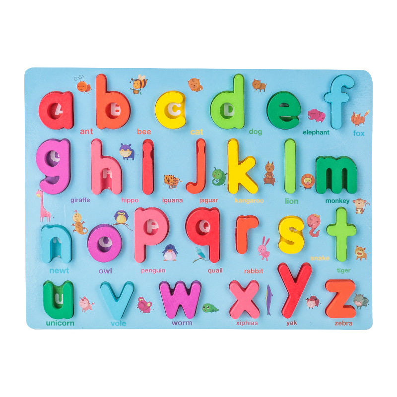 Wooden Toy Early Childhood Education Puzzle Kindergarten Grabbing Board