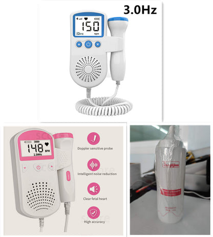 Fetal Heart Rate Monitor Home Pregnancy Baby Fetal Sound Heart Rate Detector - Here2Save