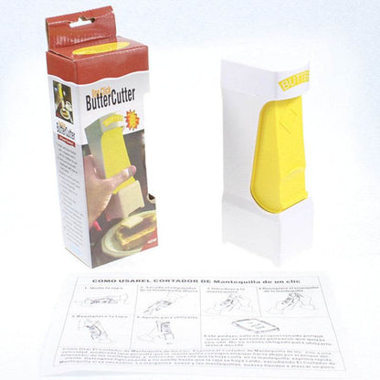 Stick Butter Cutter Cheese Slicer One-Button Dispenser For Cutting Butter Storage Box Cheese Cooking Steak Kitchen Supplies - Here2Save