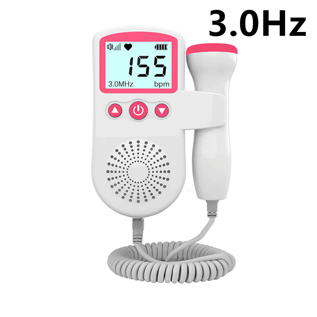 Fetal Heart Rate Monitor Home Pregnancy Baby Fetal Sound Heart Rate Detector - Here2Save