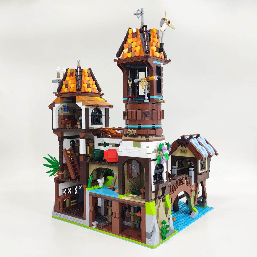 Streetscape Series Hotel Plastic Small Particles Assembled Tabletop Decoration - Here2Save
