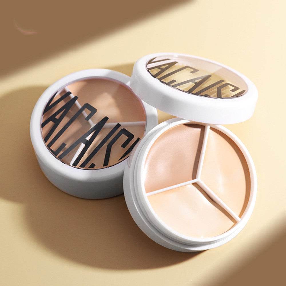 Three-color Concealer Waterproof Without Makeup - Here2Save