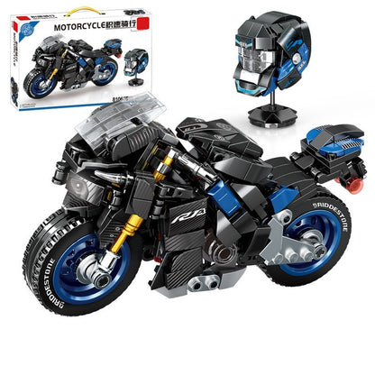 Motorcycle Model Children's Educational Toy Boy Gift