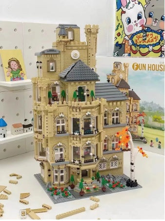 Children's Puzzle Assembled Toy Castle