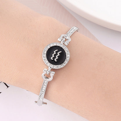 New Korean Style Fashionable Simple 12 Constellation Bracelet