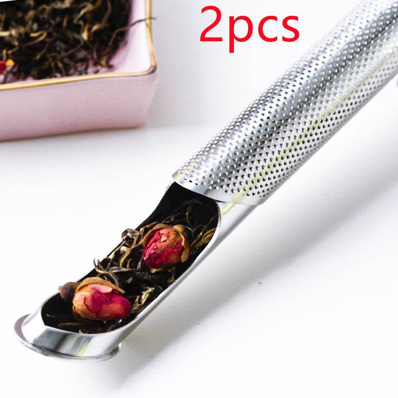 New 304 Stainless Steel Tea Strainer Hanging Pipe Type - Here2Save