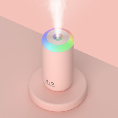 Mini humidificador de aire USB de 260ML, difusor de aceites esenciales, difusor de Aroma con vaporizador de aire LED cambiante para el hogar, el coche y la Oficina