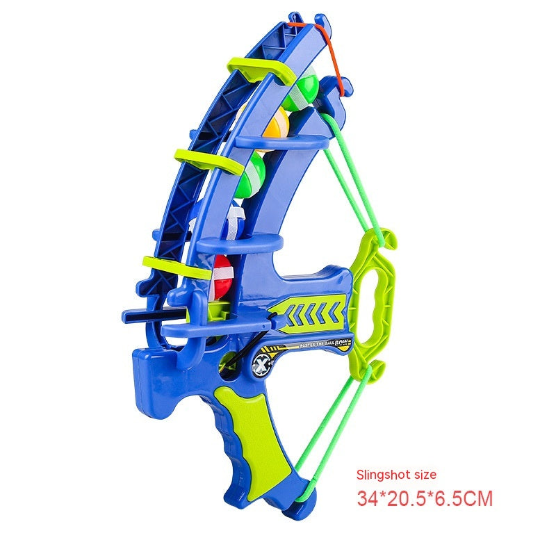 Children's Toy Sticky Ball Dart Plate Throwing