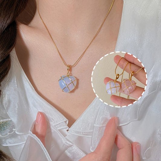 Fashion Moonstone Necklace For Cartoon Princess Love Girl Necklace Novelty Jewelry - Here2Save