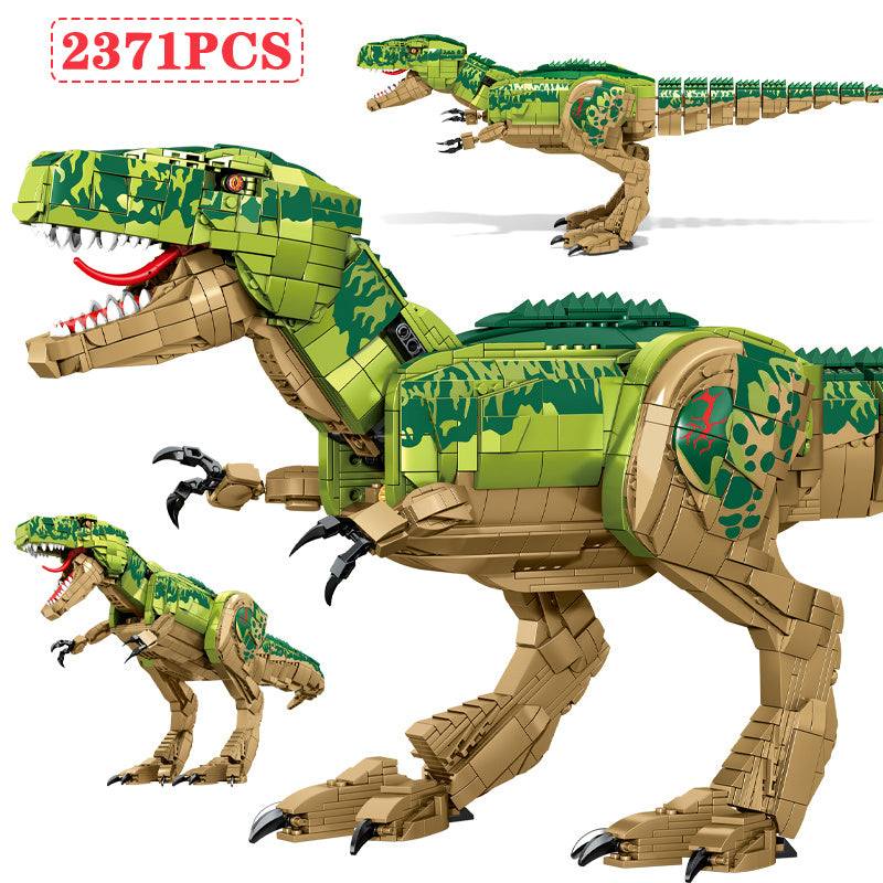 Children's Jurassic Dinosaur Building Blocks Puzzle Toys