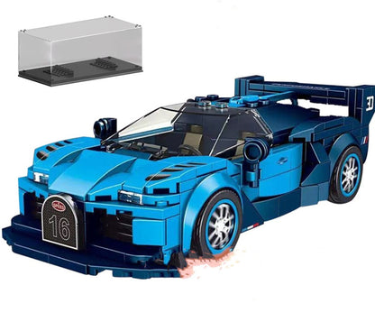 Mini Famous Series Sports Car Assembly Building Blocks Toy Models