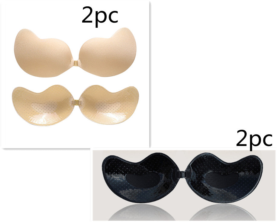 Invisible Push Up Bra Backless Strapless Bra Seamless Front Closure Bralette Underwear - Here2Save