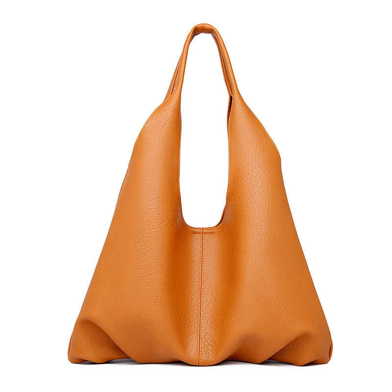 Bolsos de diseño Ins para axilas, bolso de hombro Simple de gran capacidad de Color sólido a la moda para mujer, bolsos de fiesta