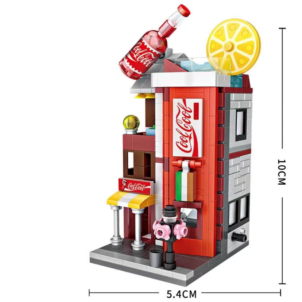 Street View Children's Small Particle Assembling Building Blocks Educational Toys - Here2Save