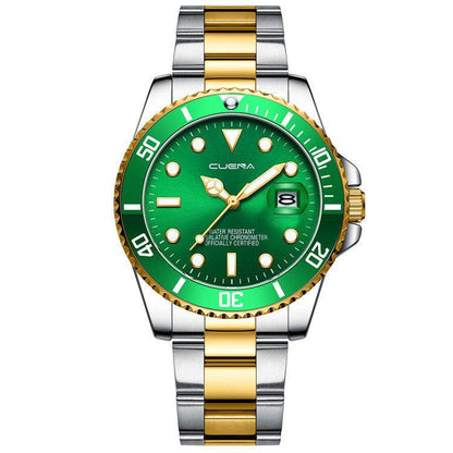 Quartz Watch Steel Band Calendar Fashion - Here2Save