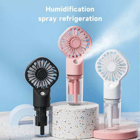 Strong Power Spray Humidification Small Fan Humidification Usb Charging Portable Fan Icy And Refreshing Fan Water Supplement