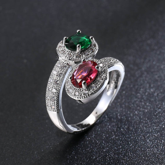 Fashion Personalized Zircon Ring For Women - Here2Save