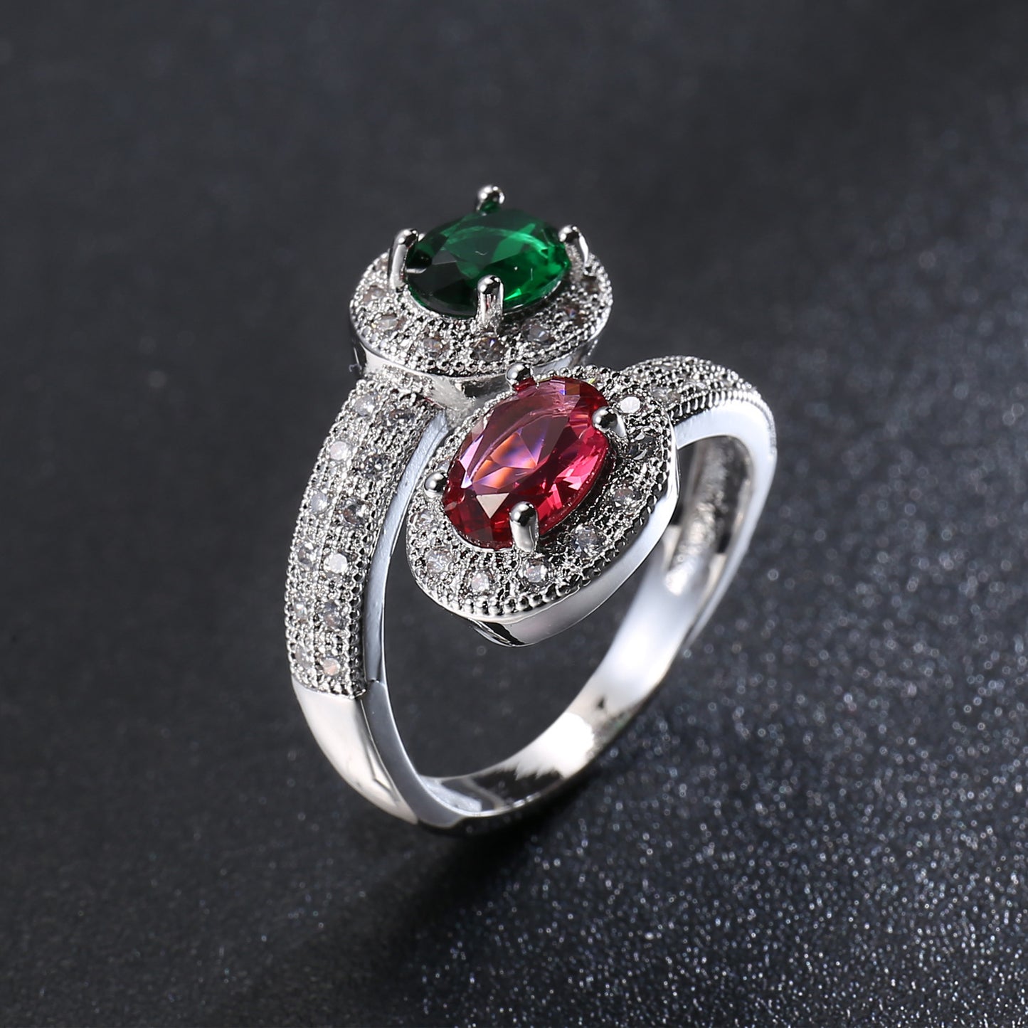 Fashion Personalized Zircon Ring For Women