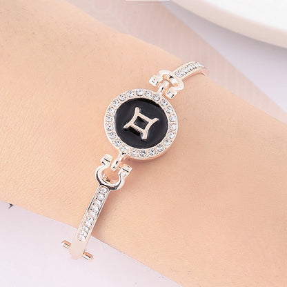 New Korean Style Fashionable Simple 12 Constellation Bracelet