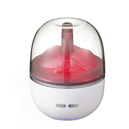 Air Humidifier Essential Oil Ultrasonic Aromatherapy Atomizer Colorful Light Heavy Fog Volume Office Home Accessories - Here2Save