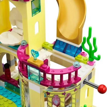 Mermaid Princess Underwater Palace Building Block Castle kids Toy